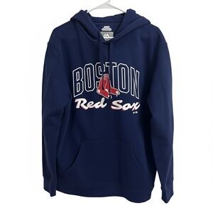 Boston Red Sox Navy Blue Hoodie Size XL